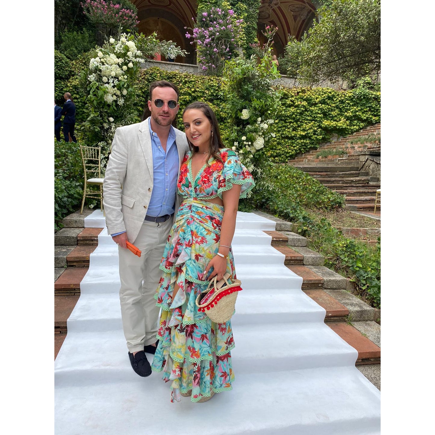 Outdazl Print Cutout Maxi Dress Penelope