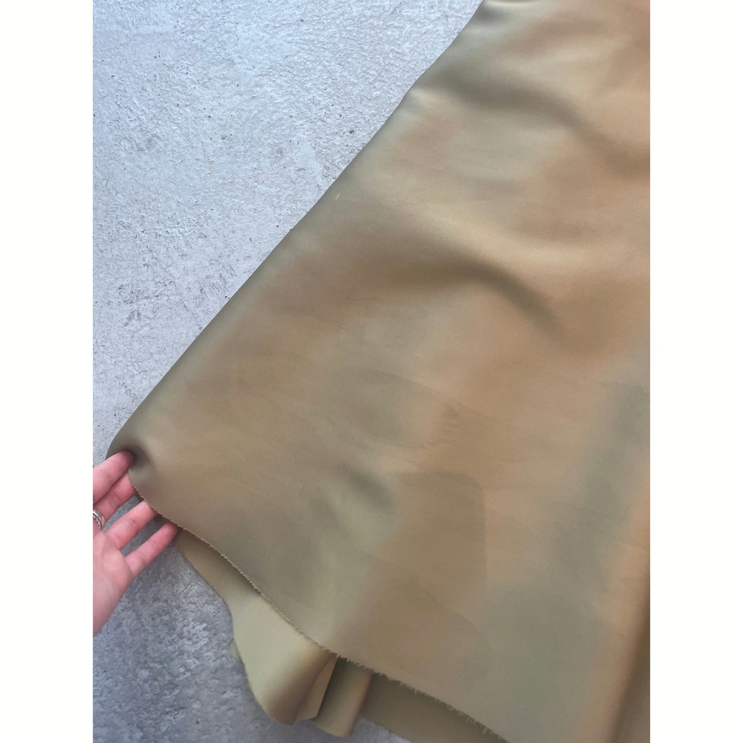 Solace London Olive Lexi Pleated Mini Dress