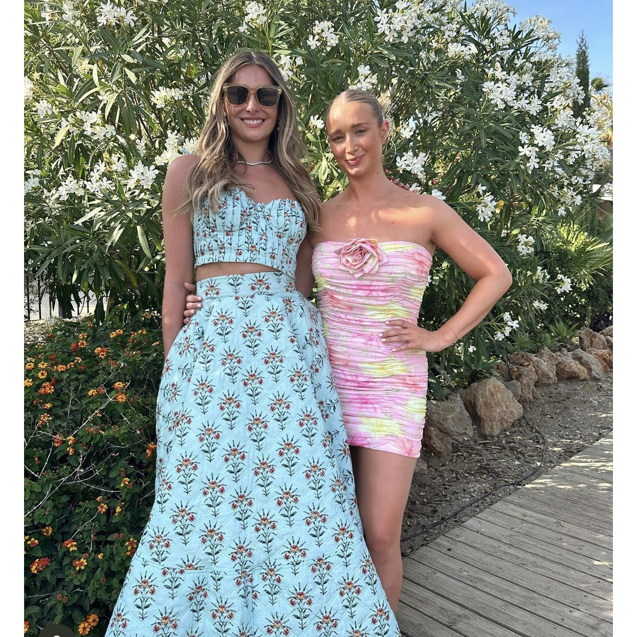 Love Shack Fancy Nerra Floral Dress