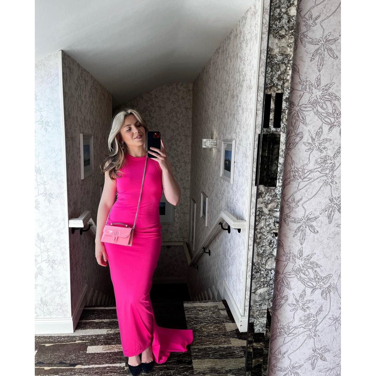 H&M Studio Gusset-panel Jersey dress