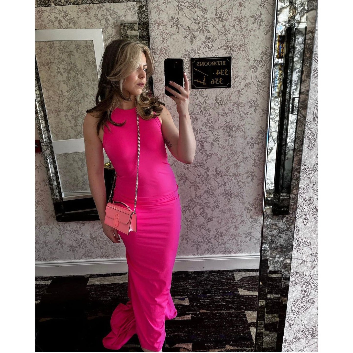 H&M Studio Gusset-panel Jersey dress