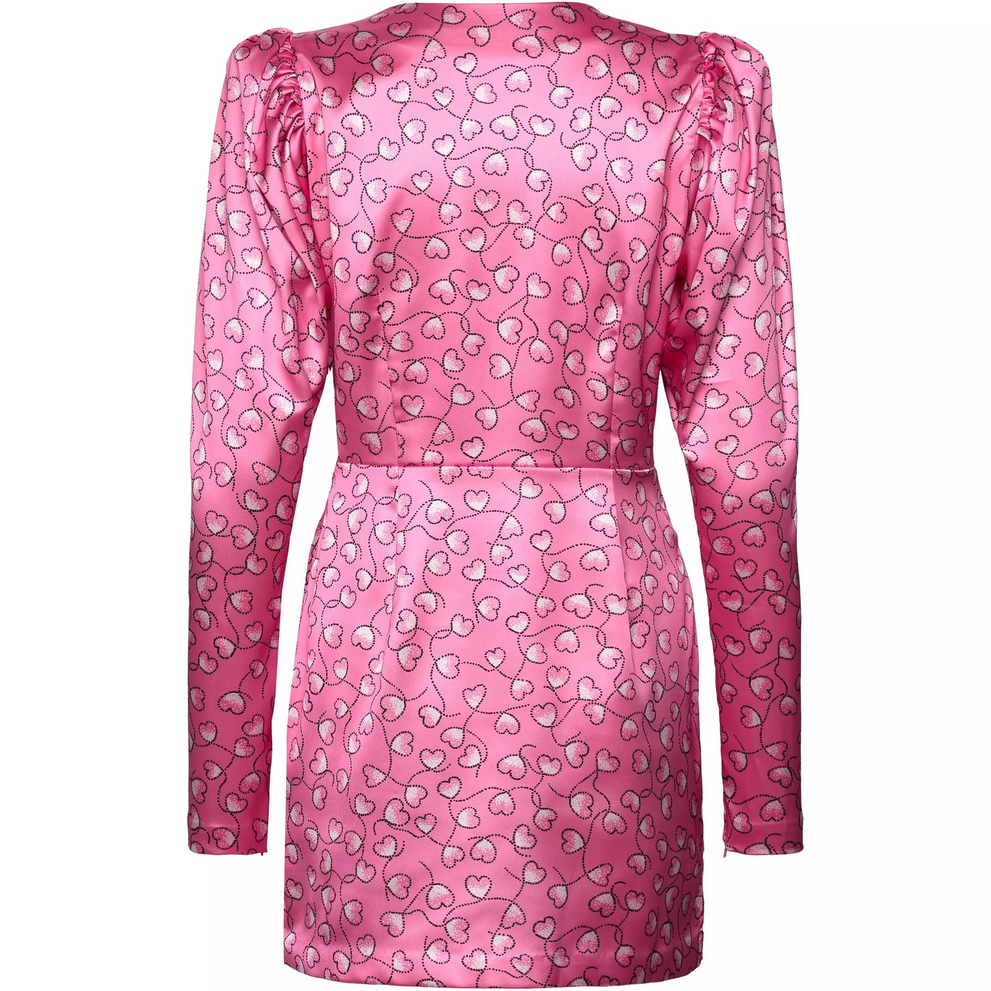 Rotate Sachet Pink Comb mini dress