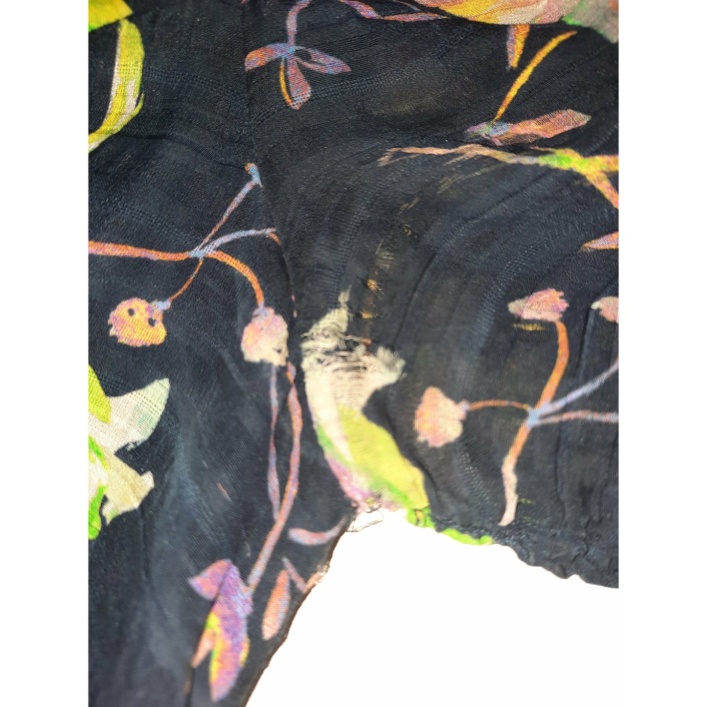 Tanya Taylor Navy Floral Midi