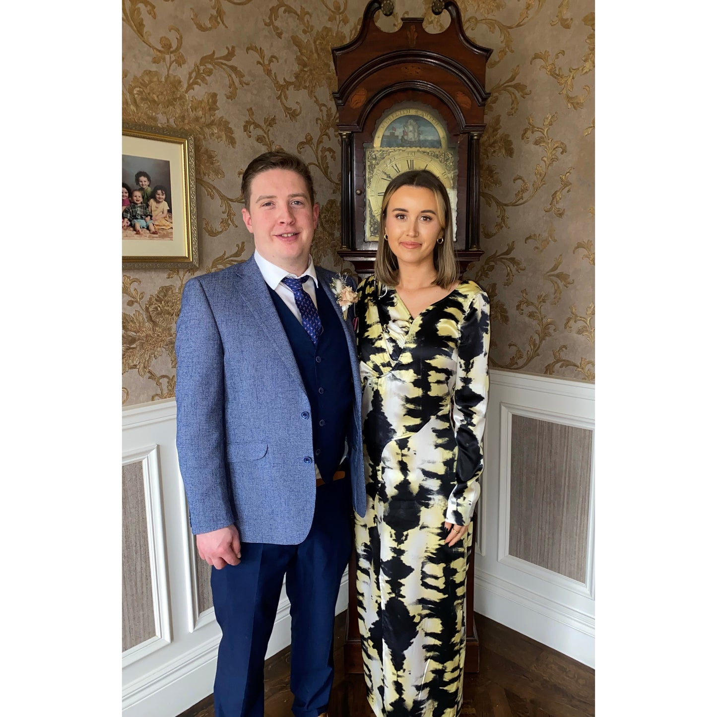 Ganni Silk Stretch Midi Dress