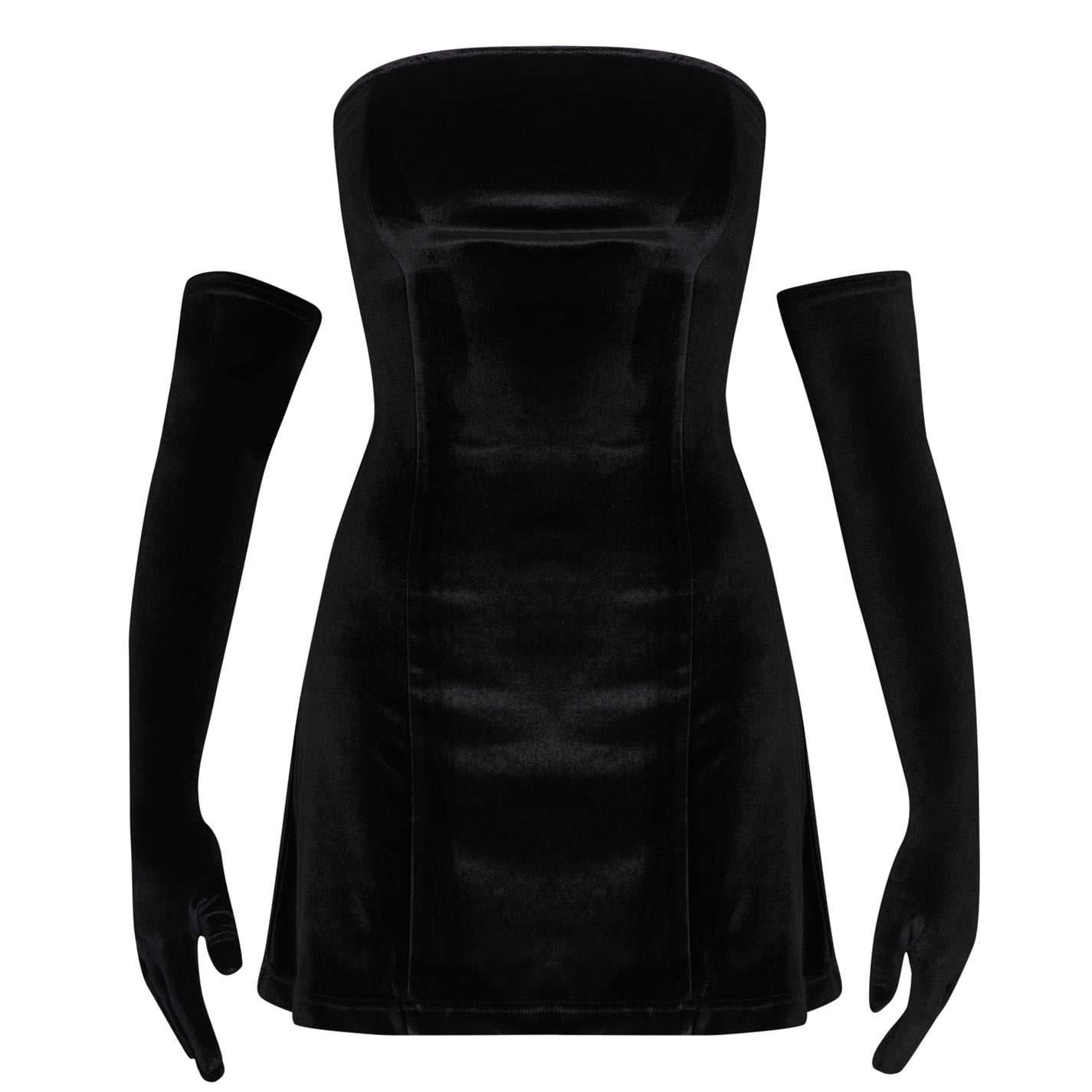 Miscreants Velvet Cupid Dress