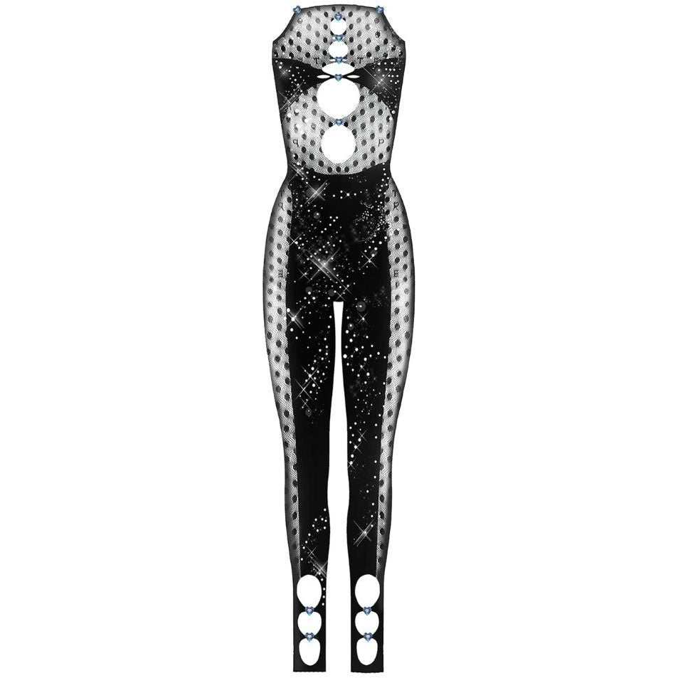 Poster Girl Rhinestoned Janice Jumpsuit