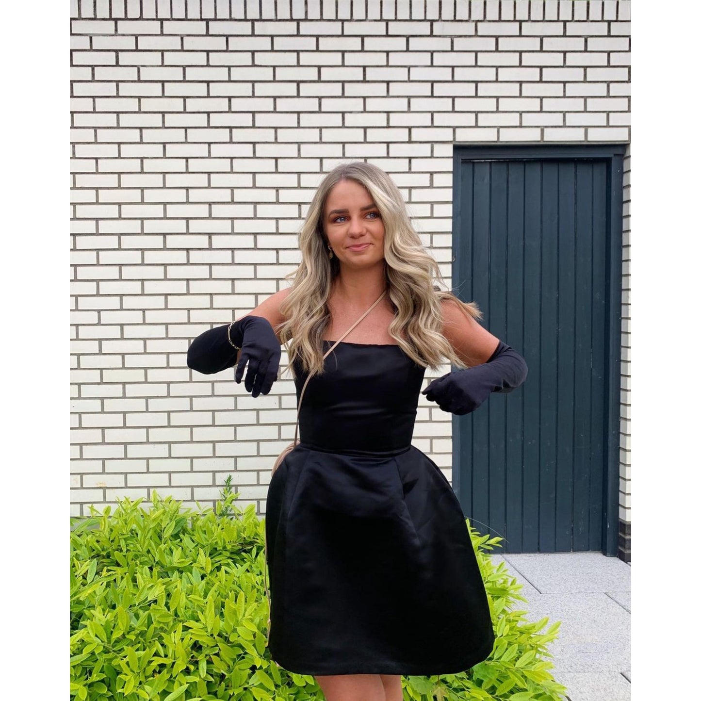 Miscreants Grace Black Mini Dress