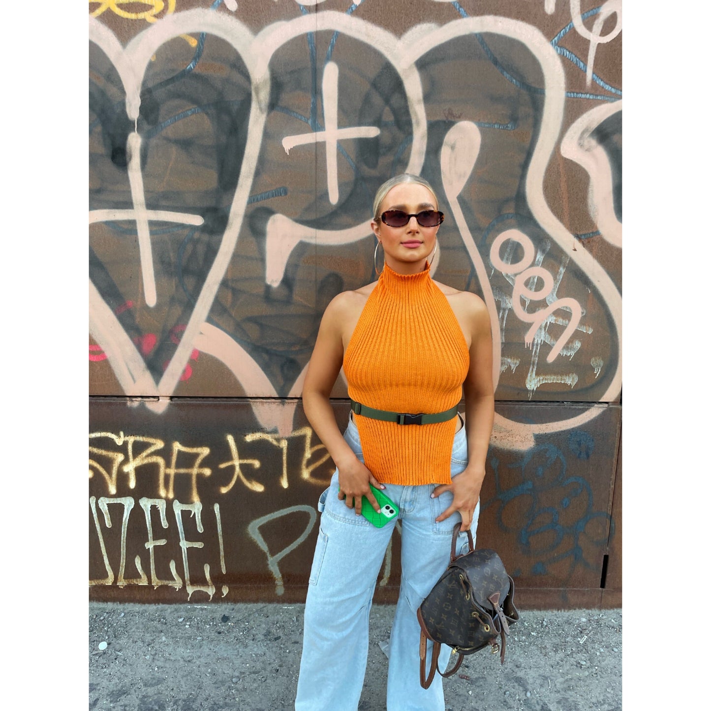 HausGemacht Copenhagen Knit Halter Top