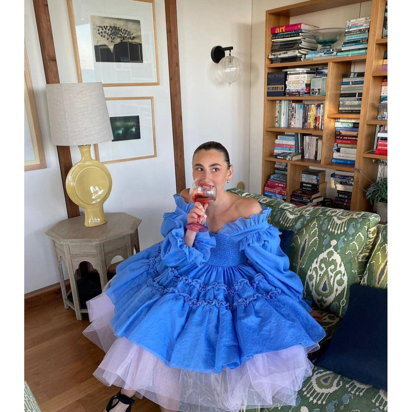 Sister Jane Organza Ruffle Dress