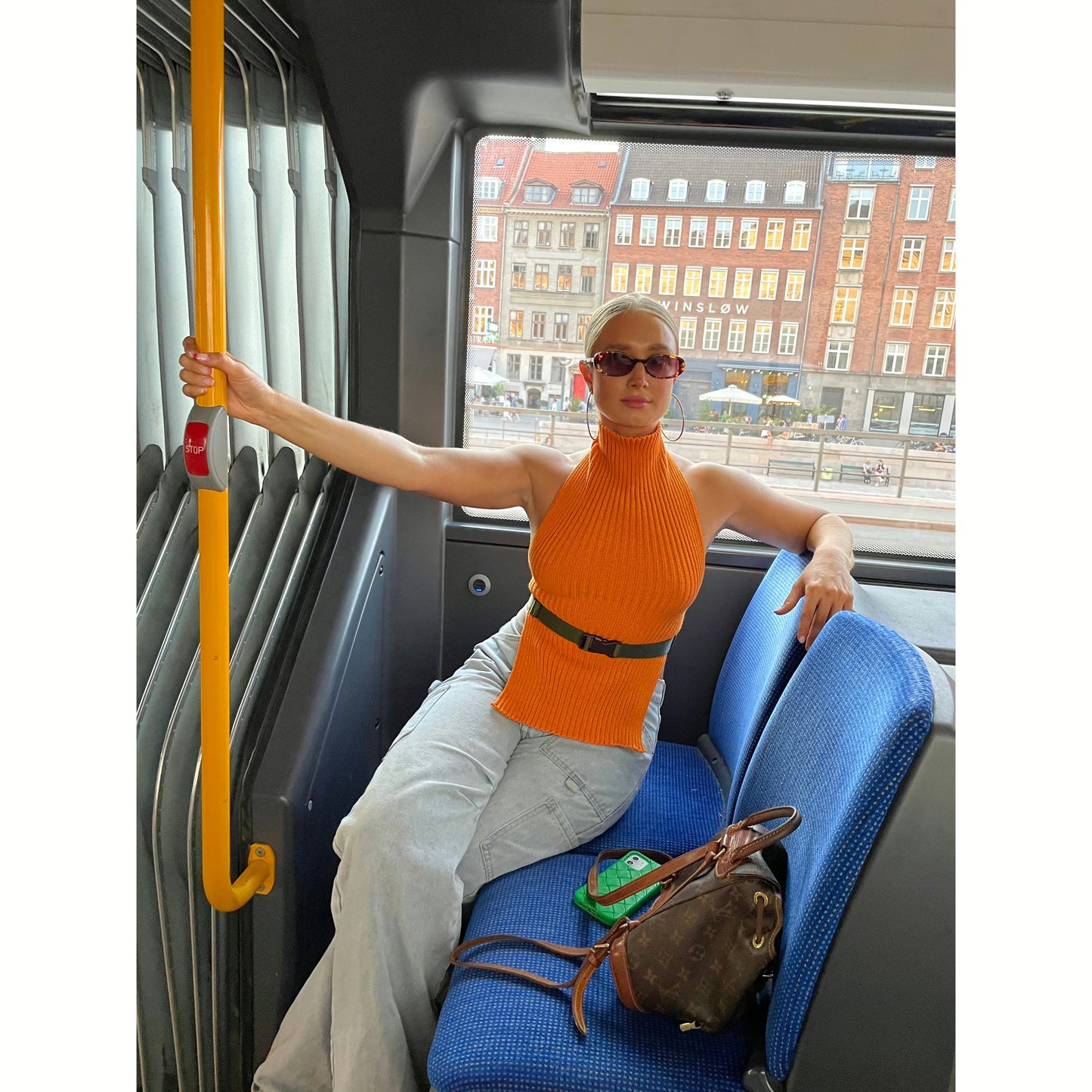 HausGemacht Copenhagen Knit Halter Top