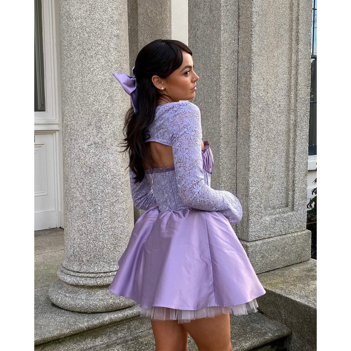 Aisling Kavanagh Design Purple Dress