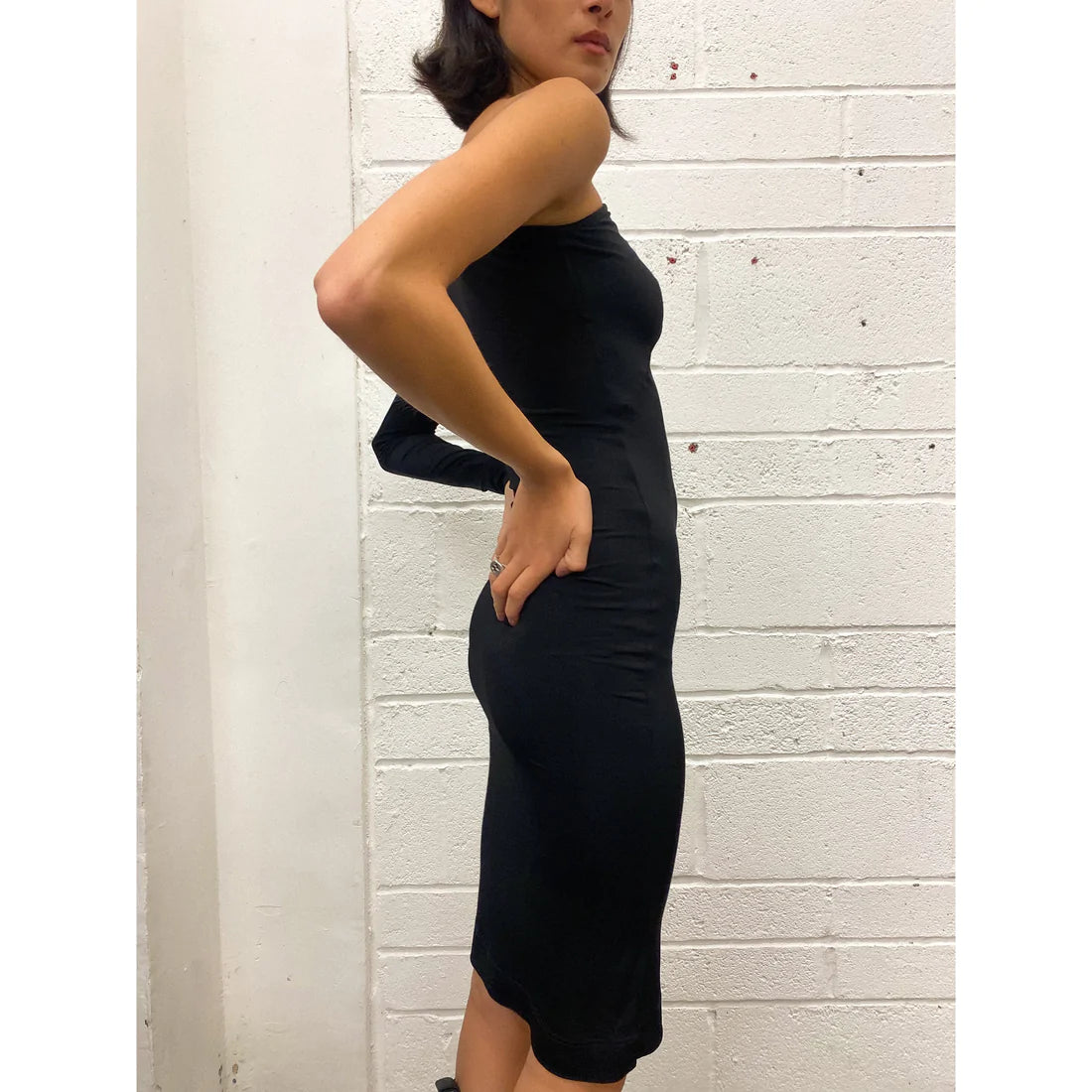 JUST CAVALLI One Shoulder Bodycon Dress