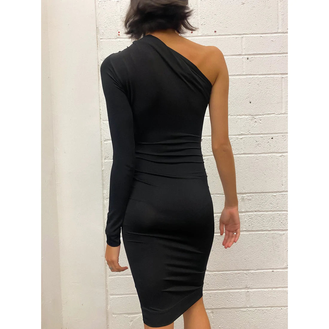 JUST CAVALLI One Shoulder Bodycon Dress