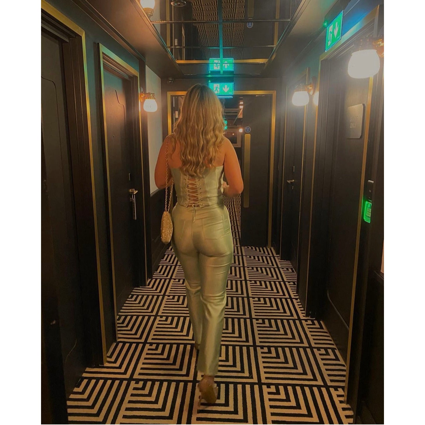 Rezek Studio Mint Star Corset