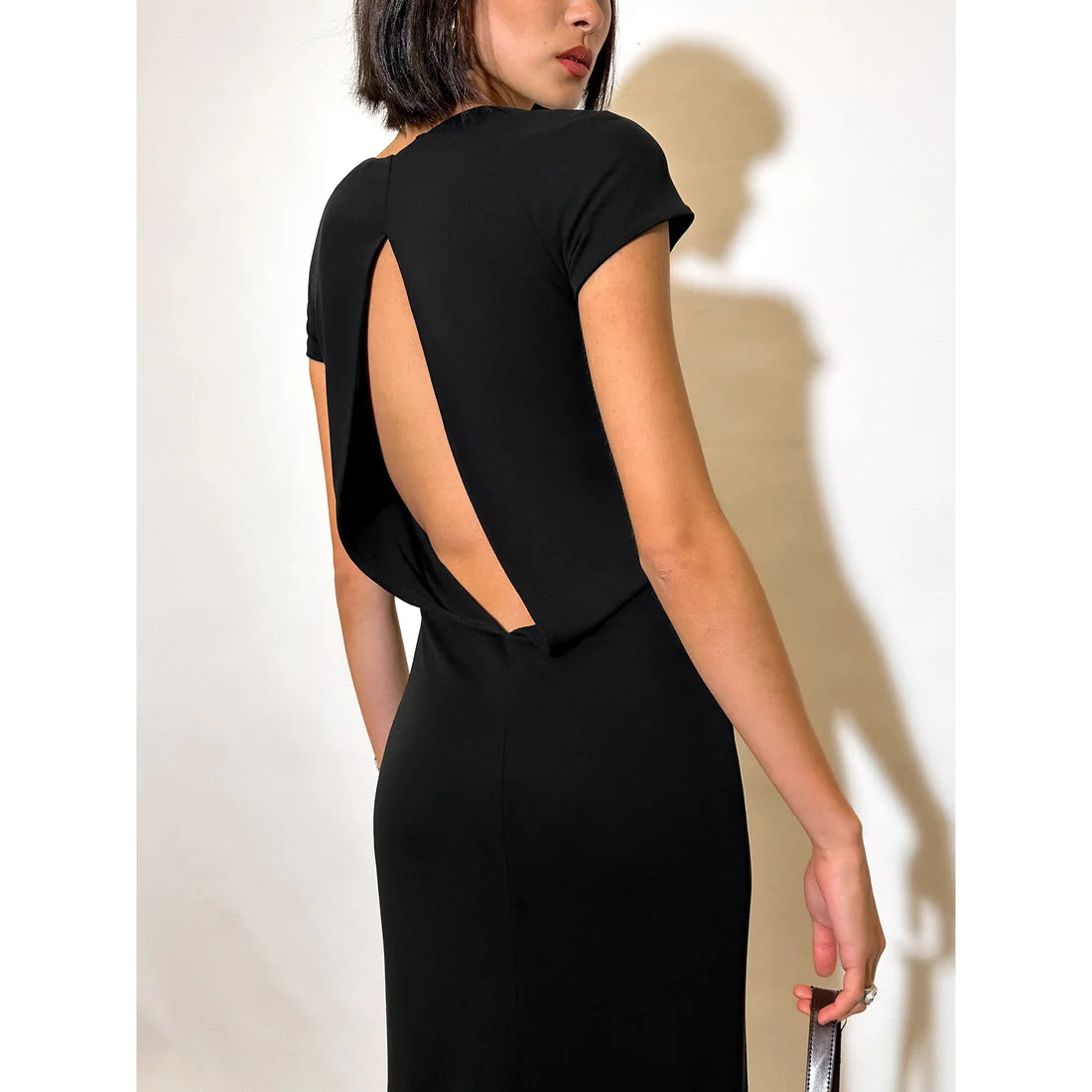 VERSACE 1990s Keyhole Midi Dress