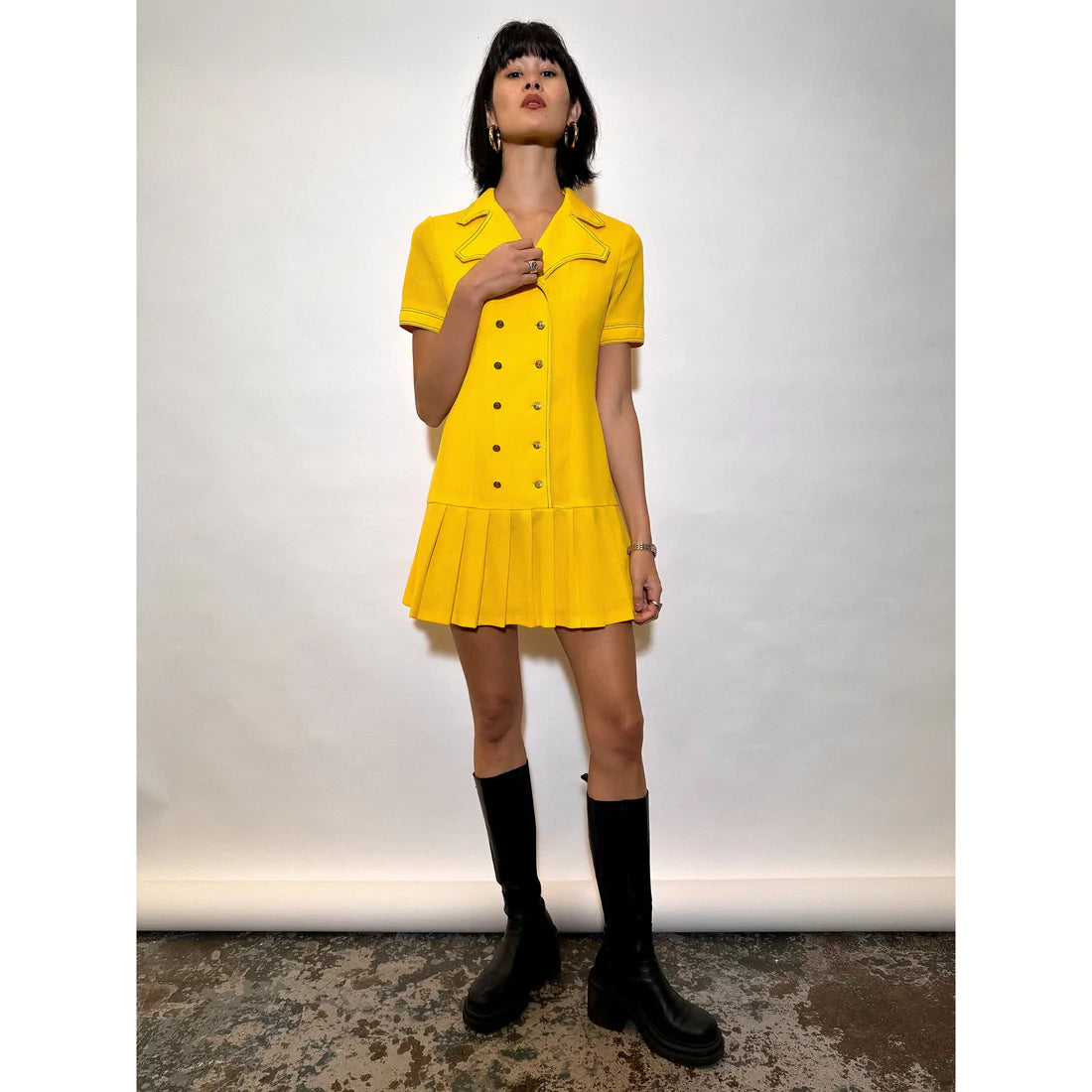 1960's Peggy Lane Drop Waist Dress