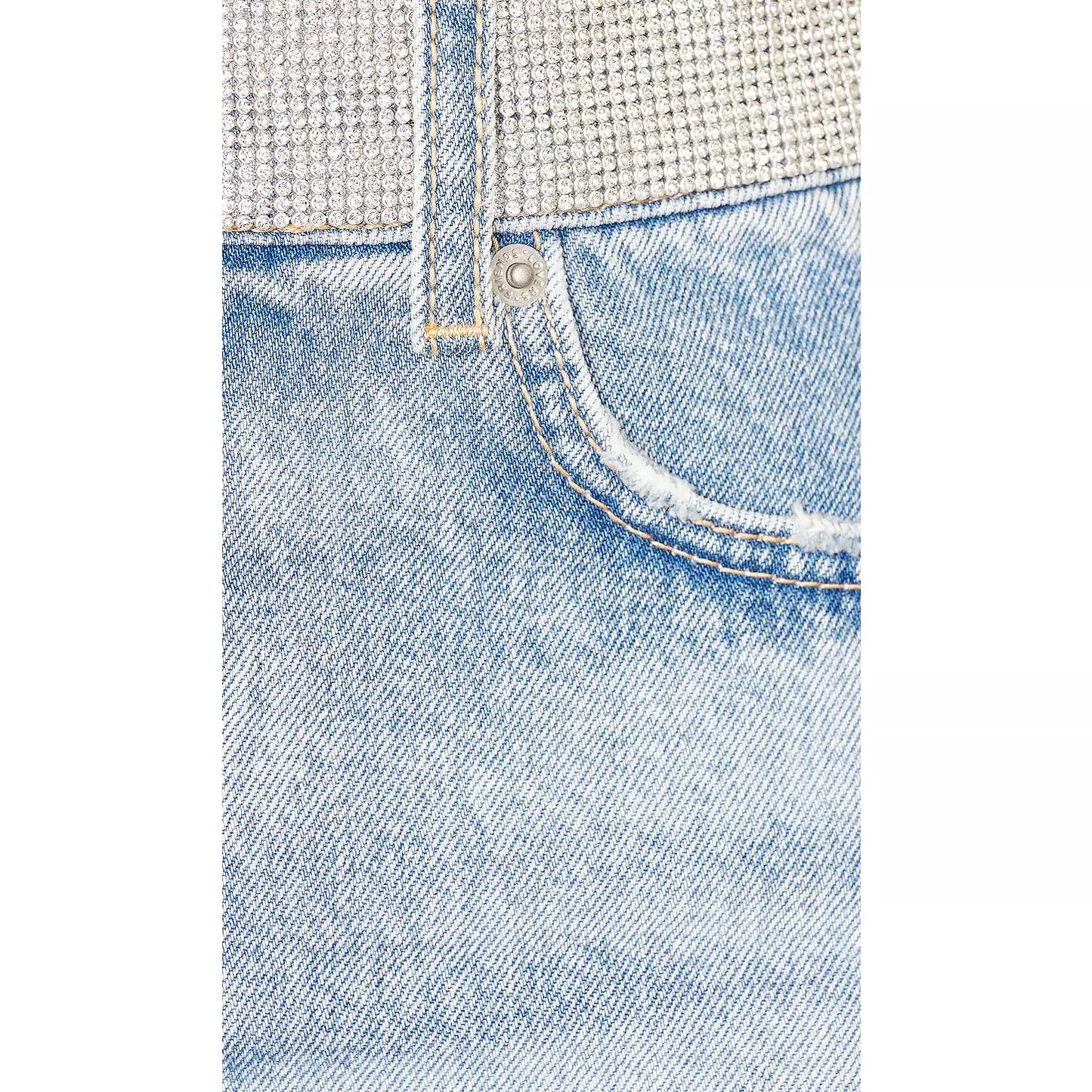 Lovers & Friends Remy Denim Micro Mini Skirt