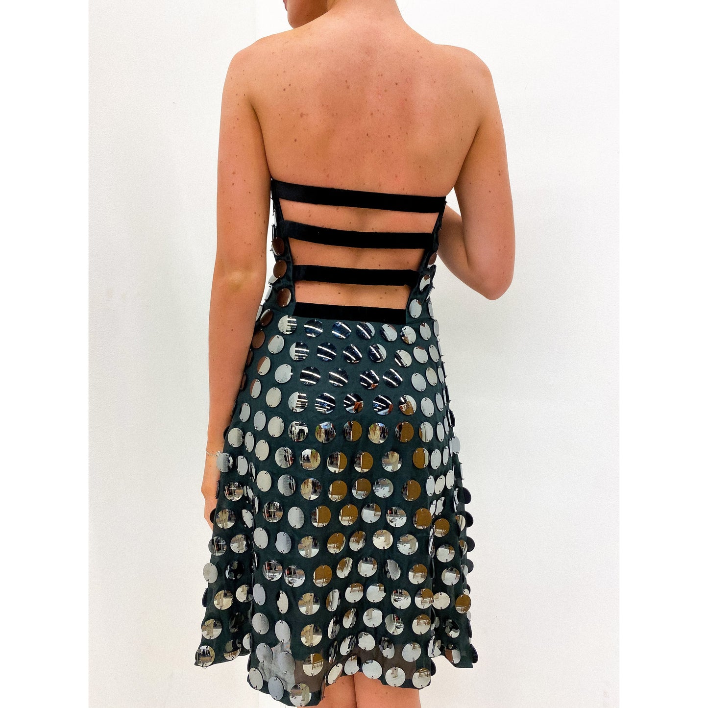 EMPORIO ARMANI FALL 2008 Runway Dress UK 10 - 12