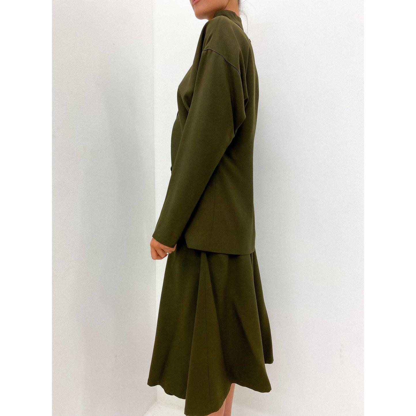 JEAN PAUL GAULTIER 80s Millitary Two Piece UK 8