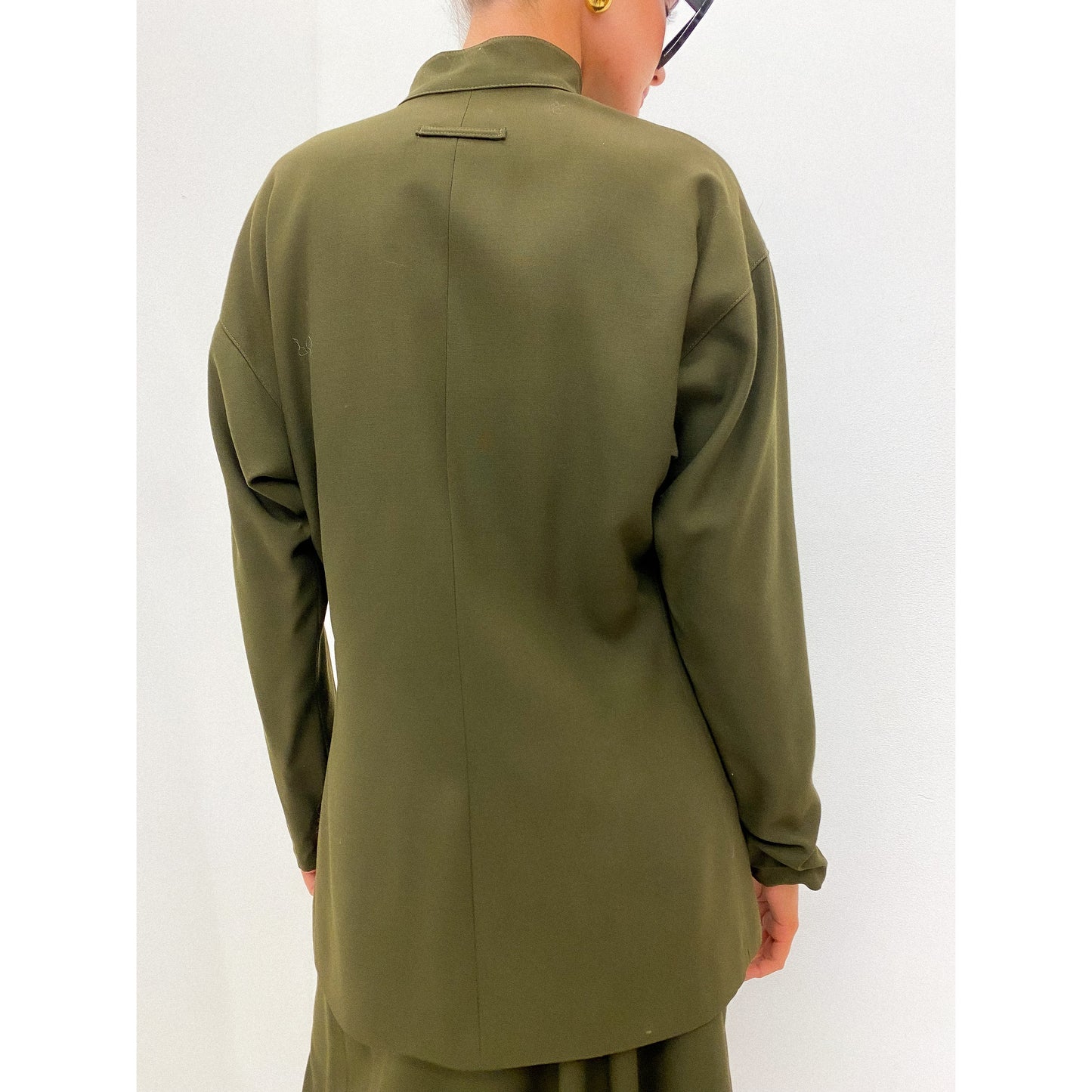 JEAN PAUL GAULTIER 80s Millitary Two Piece UK 8