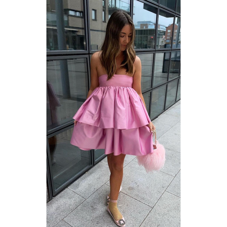 Rotate Carmina Bandeau Dress