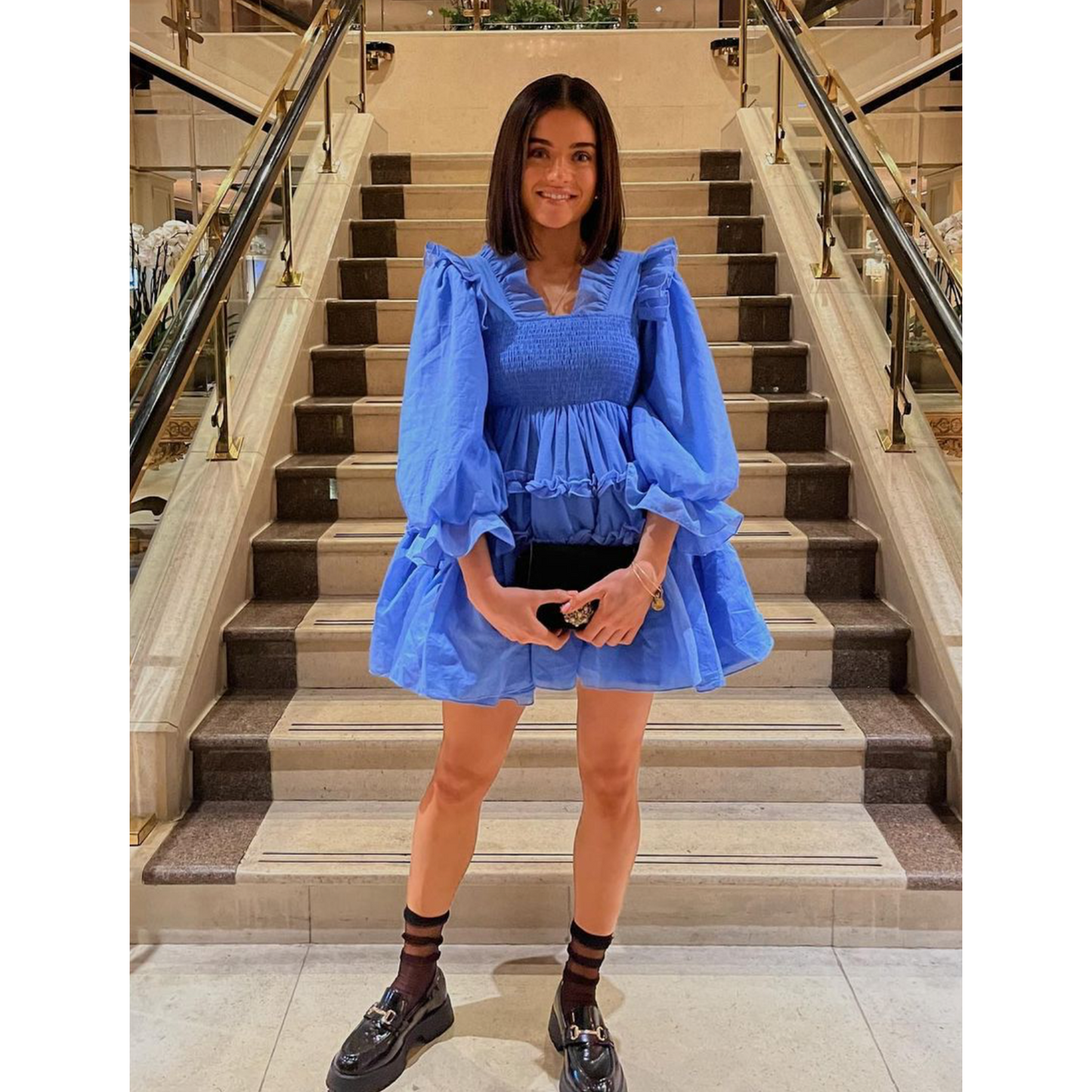 Sister Jane Organza Ruffle Dress