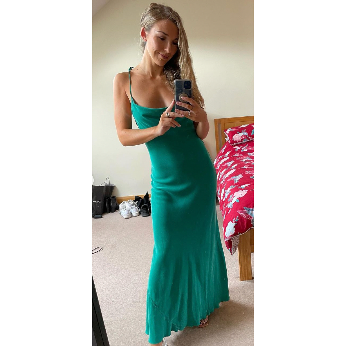 Rat & Boa Green Ophelia Maxi Dress