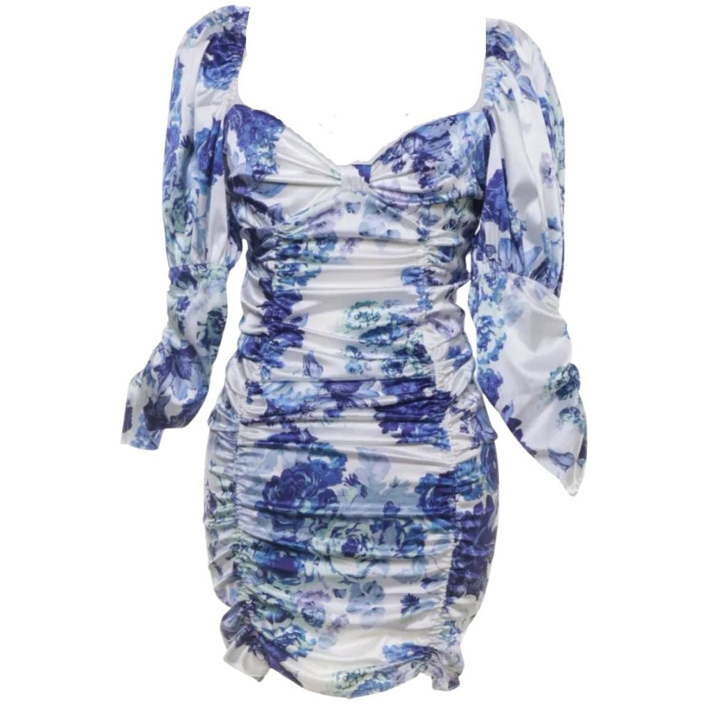 For Love and Lemons Blue Dress