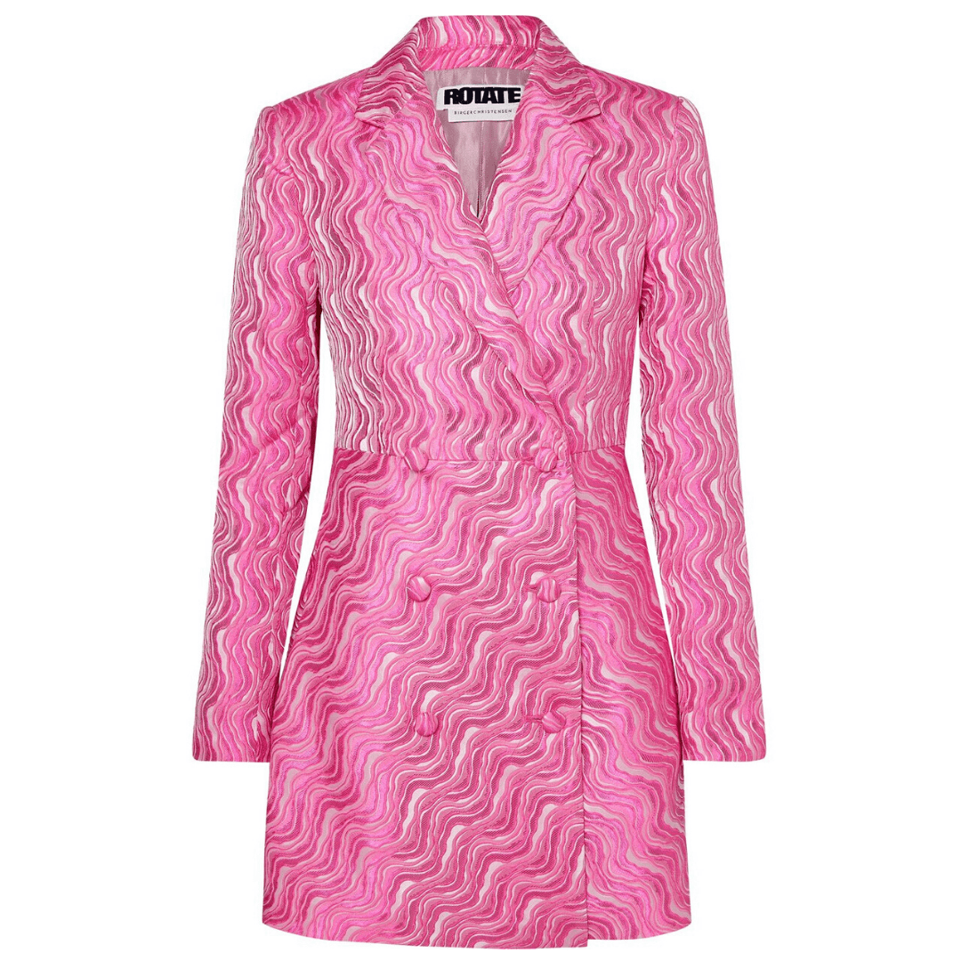 Rotate Bubblegum Pink Dress - greens are good for you