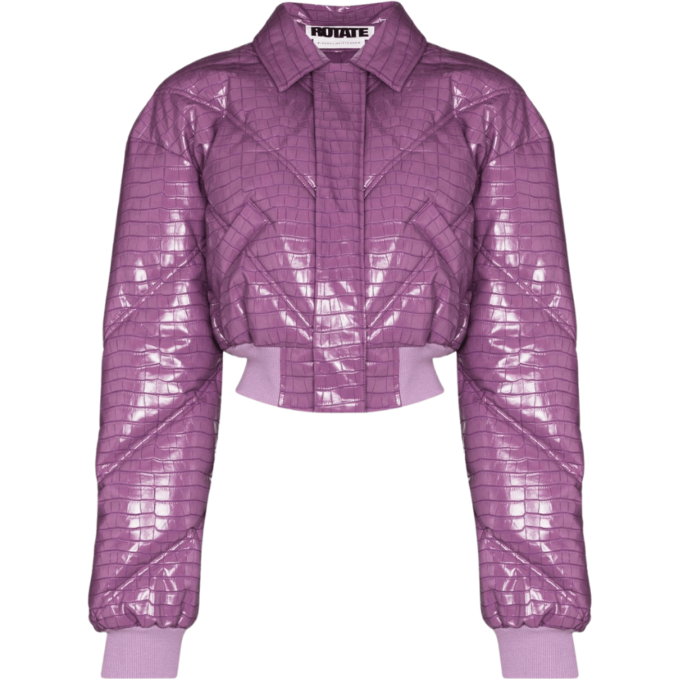 Rotate Rosa Bomber Jacket - greens are good for you