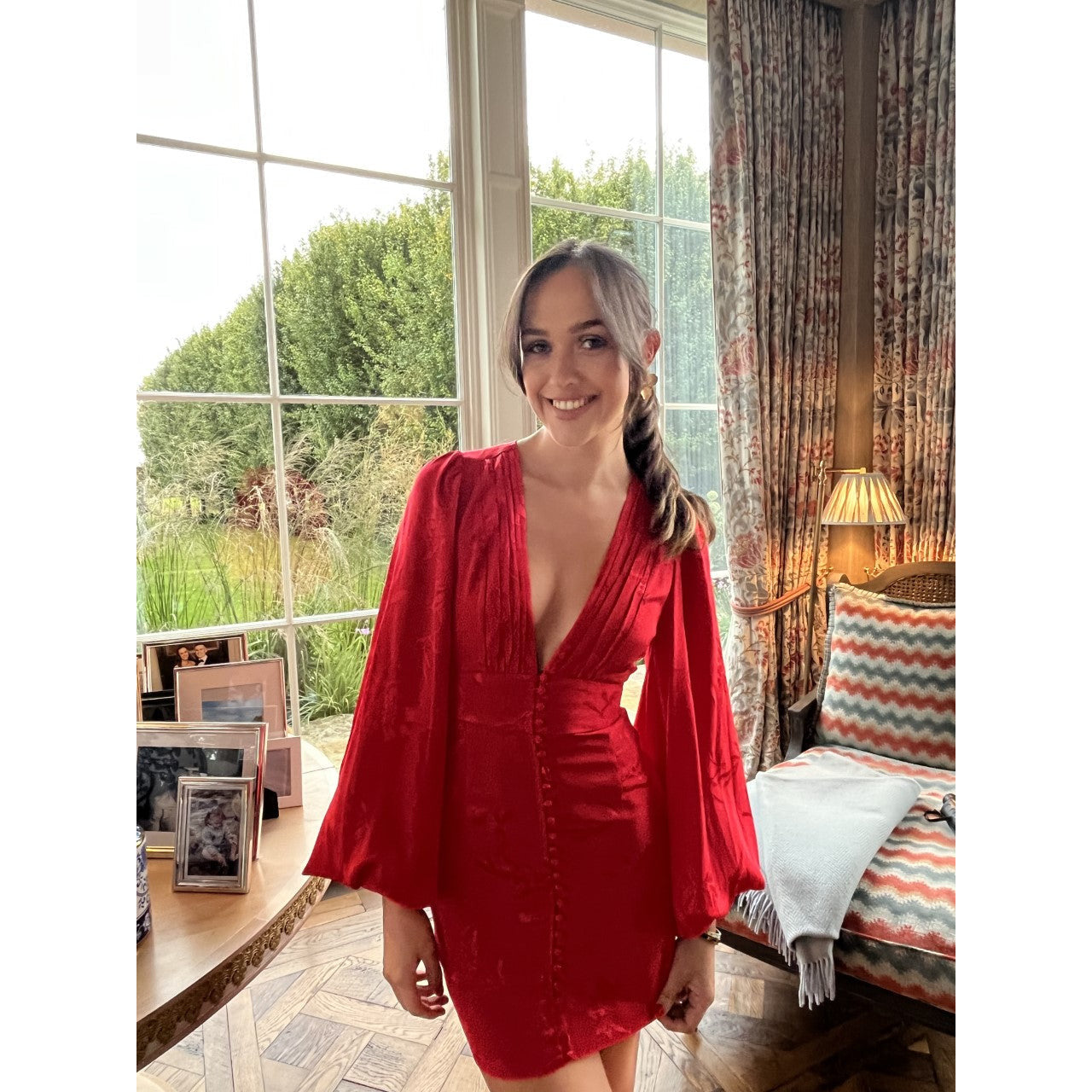 Rat & Boa Isabella Red Dress