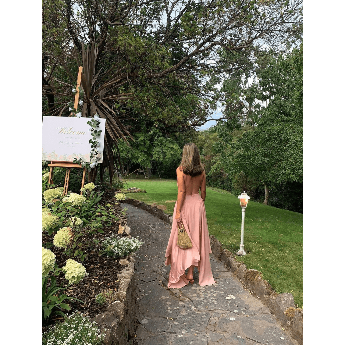 TOVE Maren Slip Dress - greens are good for you