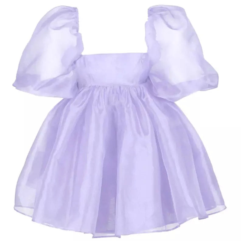 Selkie Angel Delight Lilac Puff Dress