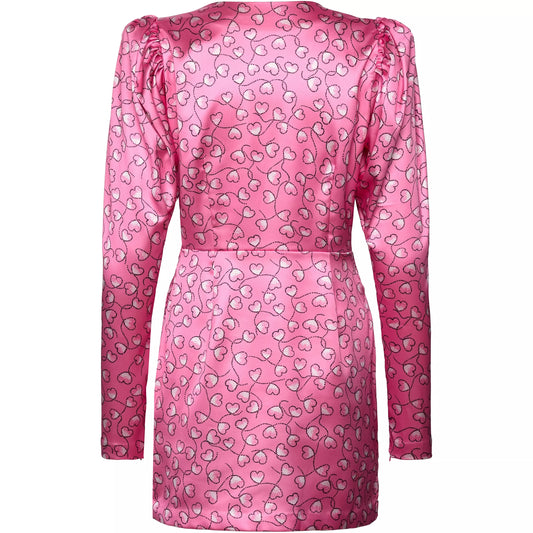 Rotate Sachet Pink Comb mini dress