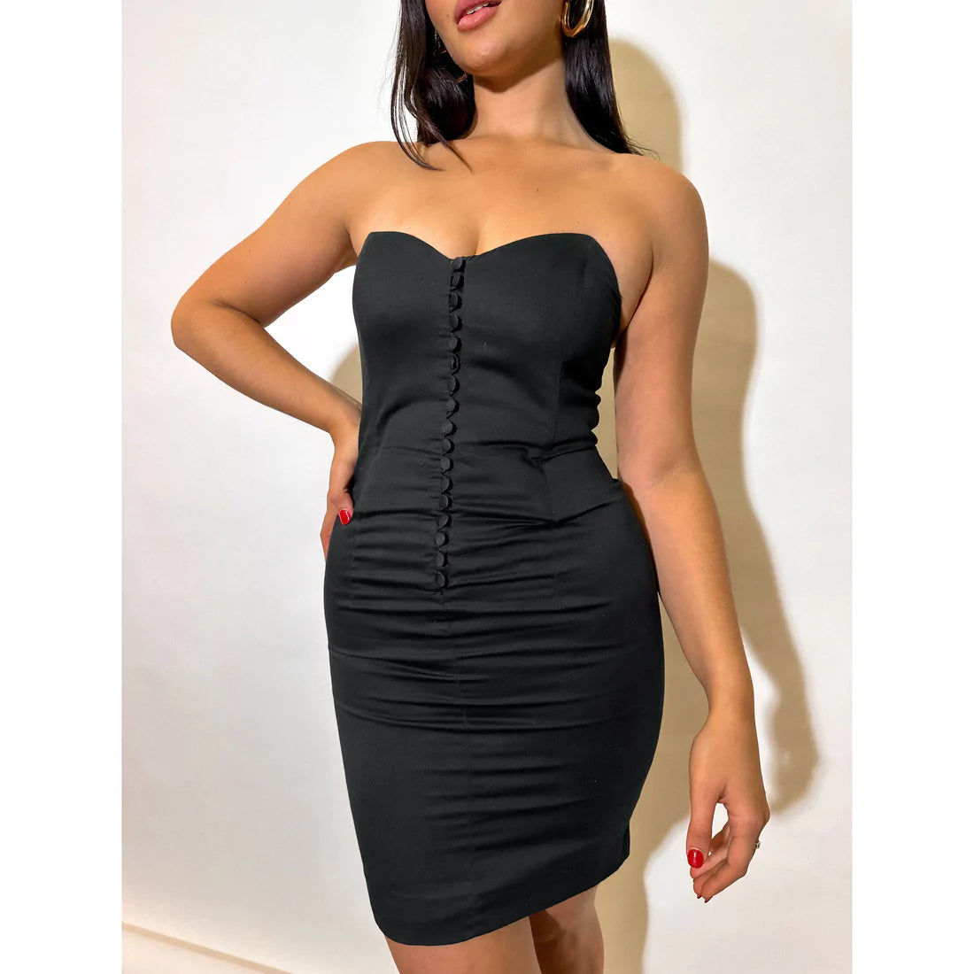 DIOR Early 90s Button LBD